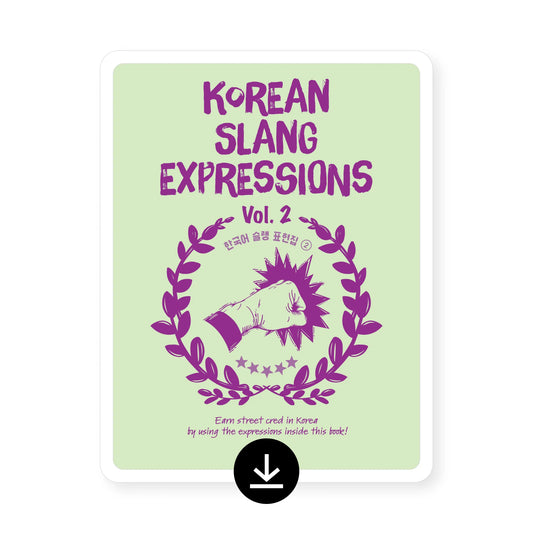 [eBook] Korean Slang Expressions Vol. 2